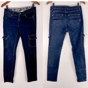 PATAGONIA WOMENS IRON CLAD DENIM SKINNY CARGO JEANS